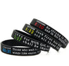 (12-pack) Religious Silicone Bracelets with Bible Verses - Wholesale Church Supplies Bible Study Tools - Inkstone Gifts