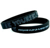 (12-pack) "BE YOURSELF, CHANGE THE WORLD, CREATE, & DREAM" - Inspirational Silicone Wristbands - Inkstone Gifts